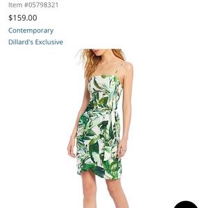 This is a light beautiful GIANNI BINI dress!